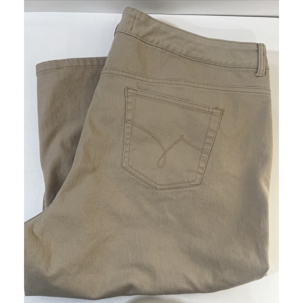 JMS Just My Size Women's‎ Stretch Classic Capri Size 22W Beige
